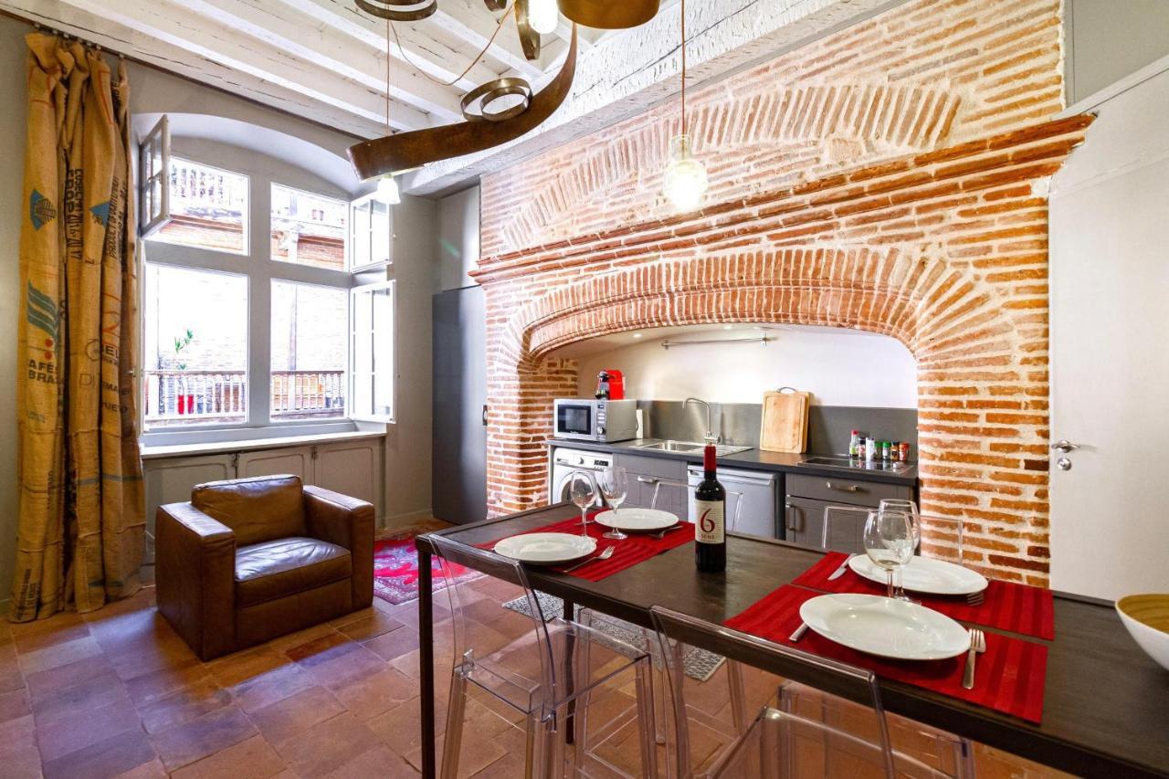Duplex Climatise Dans Un Monument Historique Apartment Тулуза Екстериор снимка